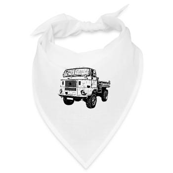 LKW W50 LA - Bandana - Weiß - Vorne