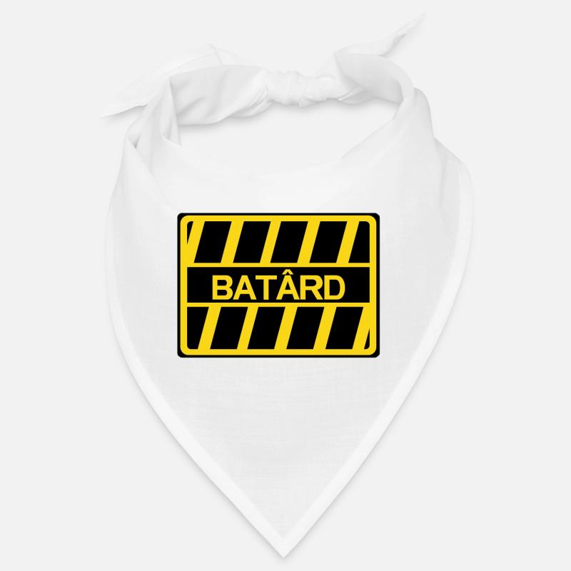 batard insults humor panel Bandana