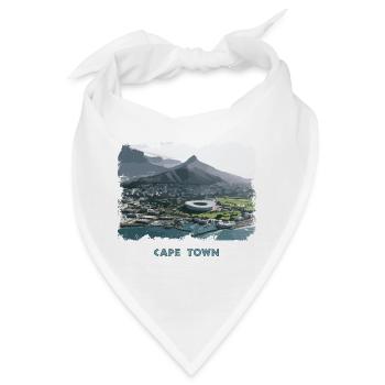 Cape Town Retro - Bandana - Weiß - Vorne