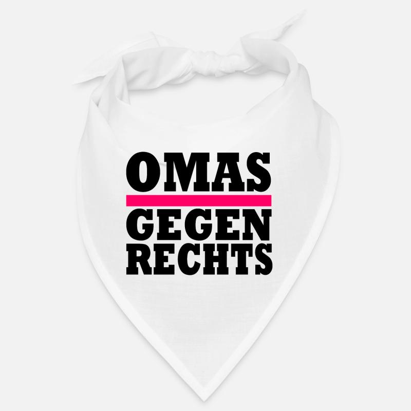 Omas Gegen Rechts - Bandana - Weiß