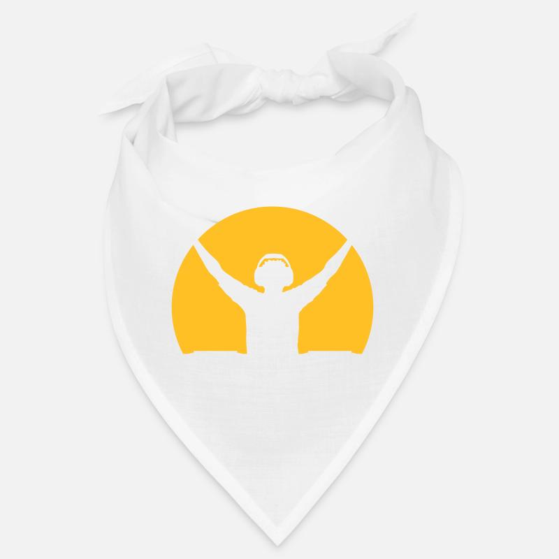 Sun silhouette DJ Bandana