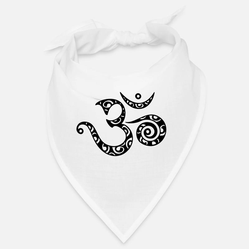 Om, mantra, pattern, 23 colors freely selectable Bandana