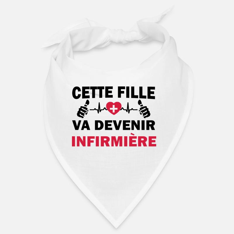 fille va devenir infirmière - Future infirmière Bandana