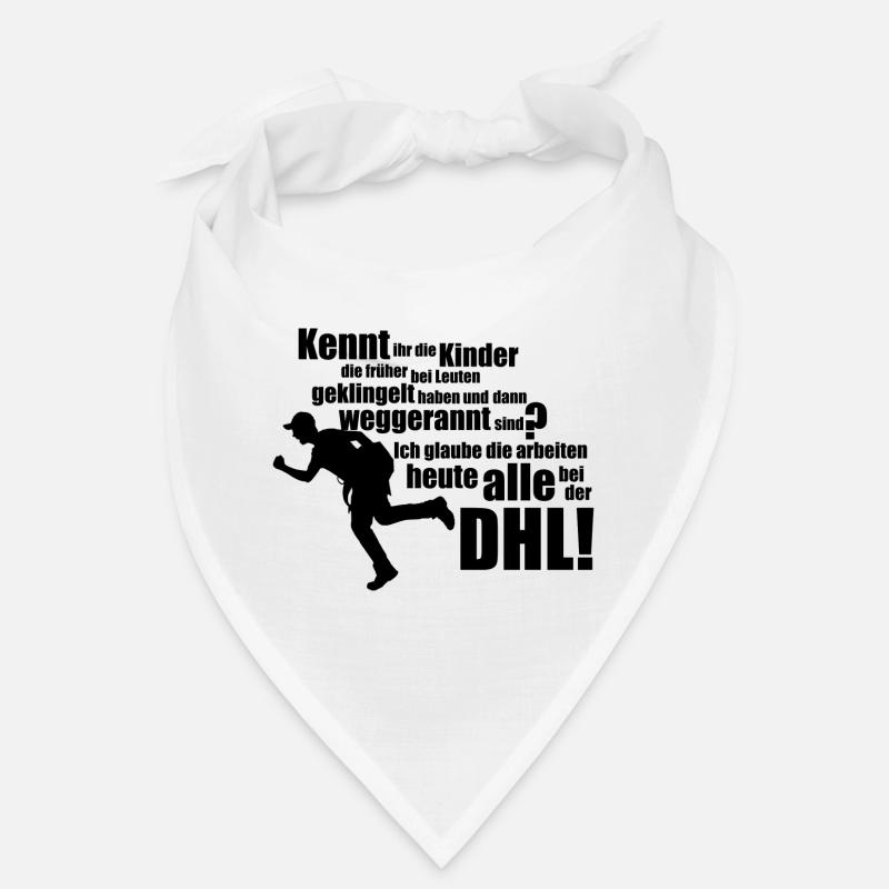 DHL Funshirt - Bandana - Weiß