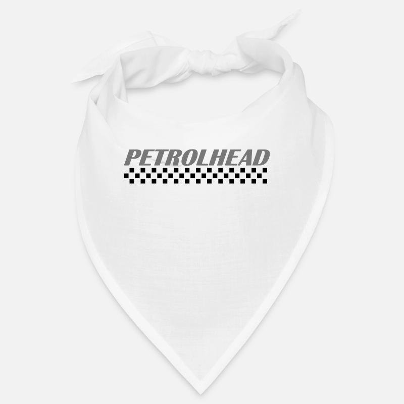 Petrolhead - Bandana - white