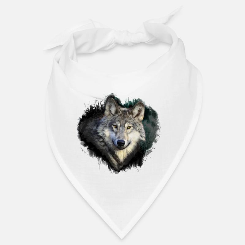 Wolf Liebe Bandana