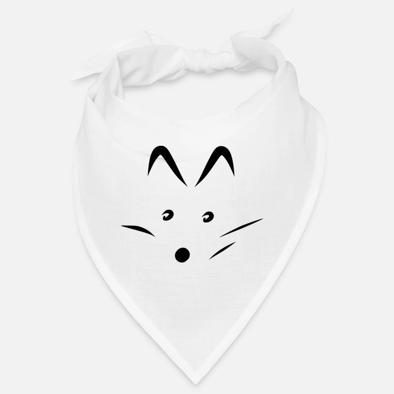 Fuchs - Bandana - Weiß