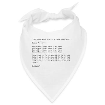 Encara Messi - Bandana - Weiß - Vorne