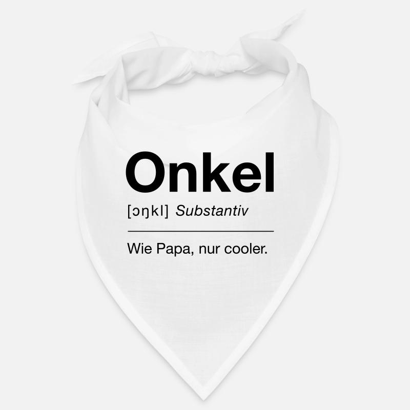Onkel - Bandana - Weiß