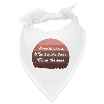 klima - Bandana - Weiß - Vorne