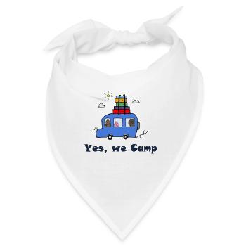 Camper ... - Bandana - Weiß - Vorne