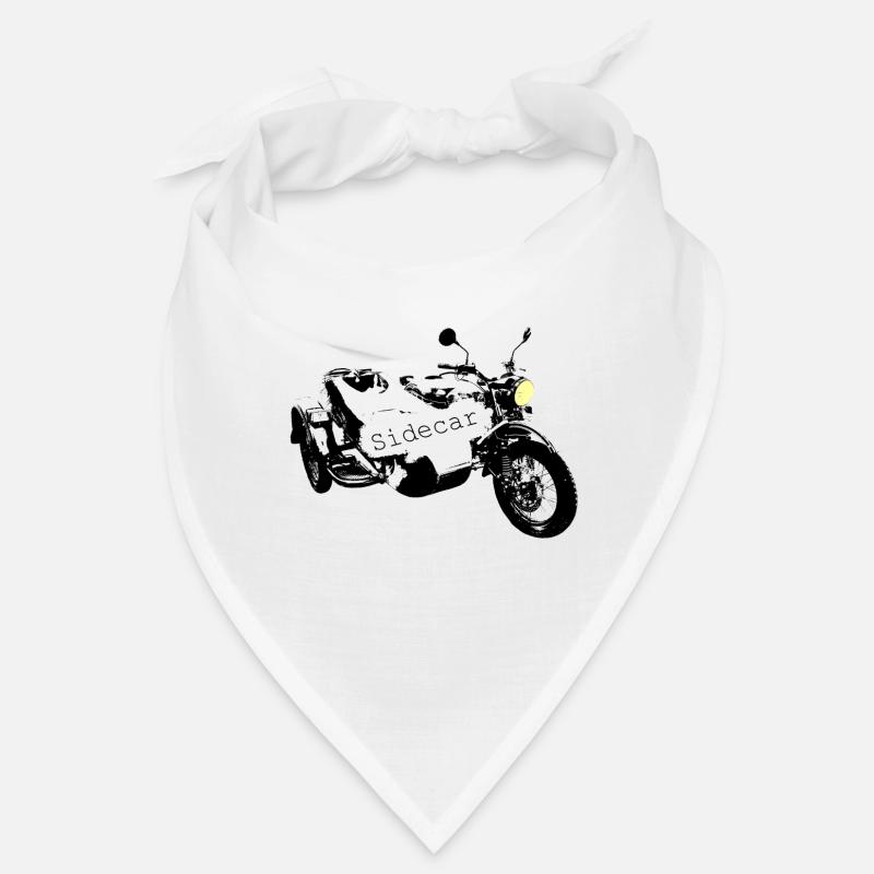 Sidecar de l’Oural avec lampe, le patch pour le fan Bandana