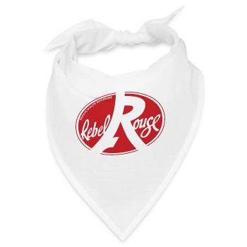 Roter Rebel - Bandana - Weiß - Vorne