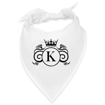 k wappen - Bandana - Weiß - Vorne