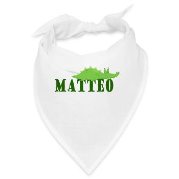 Matteo - Bandana - Weiß - Vorne
