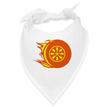 Feuerrad-Reifen - Bandana - Weiß - Vorne