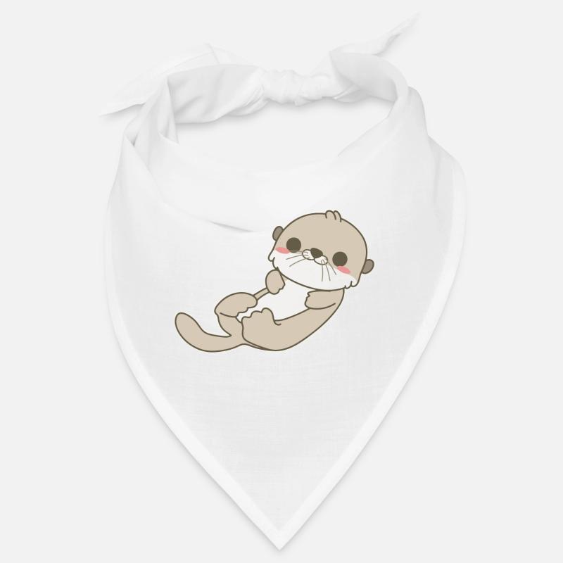 Otter - Bandana - Weiß