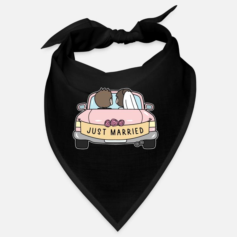 Just Married Flitterwochen Bandana