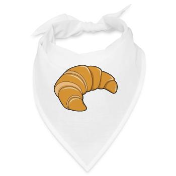 Croissant - Bandana - Weiß - Vorne