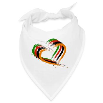 Sambia - Bandana - Weiß - Vorne