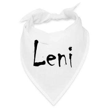 Leni - Bandana - Weiß - Vorne