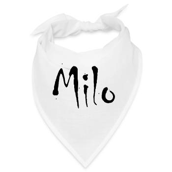 milo - Bandana - Weiß - Vorne