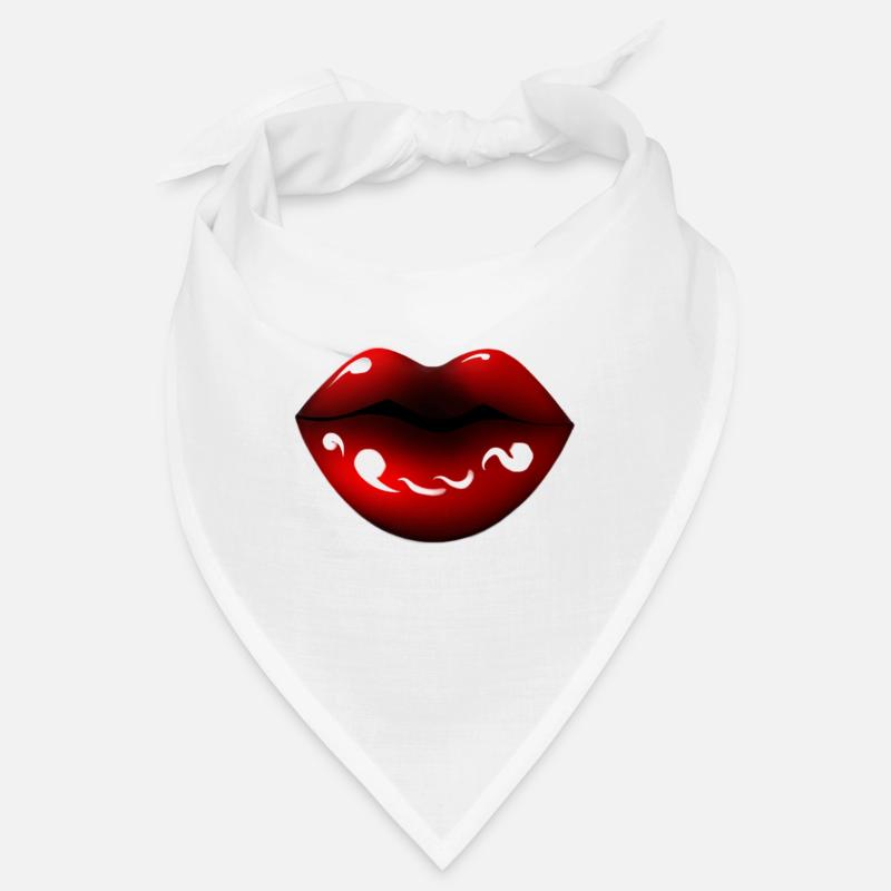 Red Lips Bandana