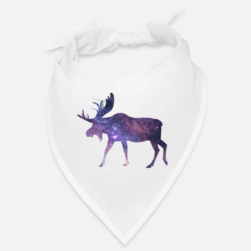 Moose Space Universe Stars Sky Bandana