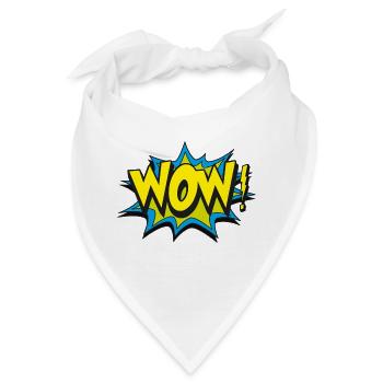wow - Bandana - Weiß - Vorne