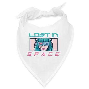 Lost in Space - Bandana - Weiß - Vorne