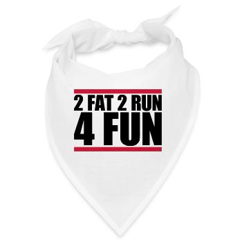 Balken 2 Fat - Bandana - Weiß - Vorne