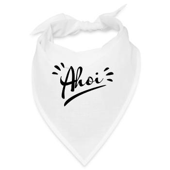 Ahoi - Bandana - Weiß - Vorne