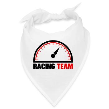 Tacho Racing Team - Bandana - Weiß - Vorne