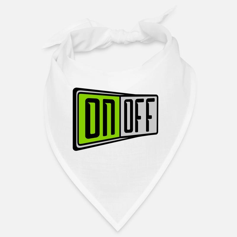 On Off Schalter Bandana