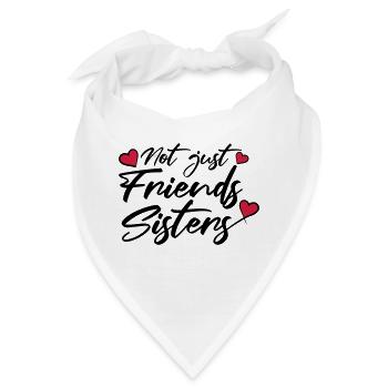 Herzen Friends Sisters - Bandana - Weiß - Vorne