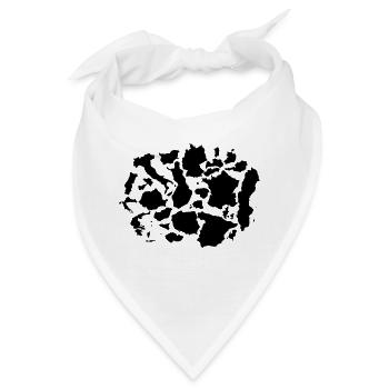 In Vielfalt vereint - Bandana - Weiß - Vorne