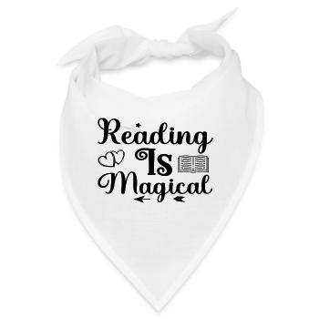 Reading Is Magical - Bandana - Weiß - Vorne