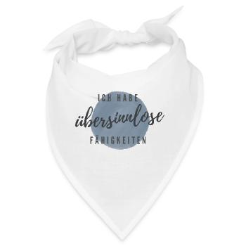 Talentfrei Talentförderung Personal Coaching - Bandana - Weiß - Vorne
