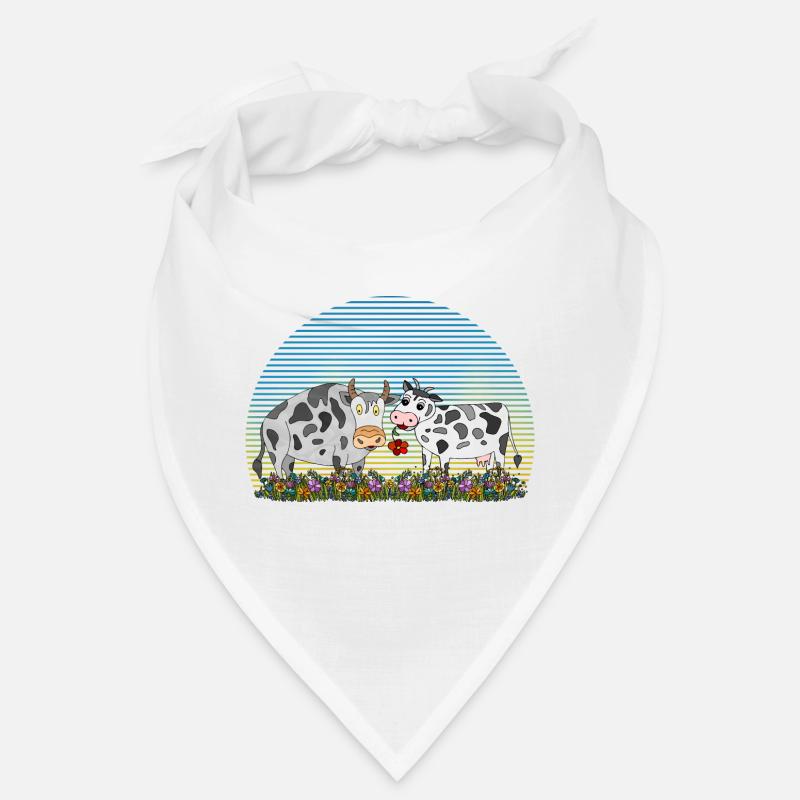 Vache et taureau Bandana