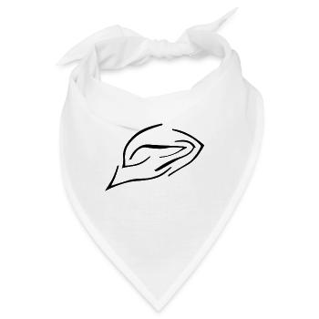 wave - Bandana - Weiß - Vorne