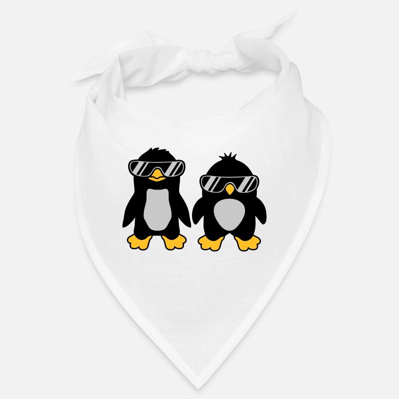 2 Lunettes de soleil Penguin Friends Bandana