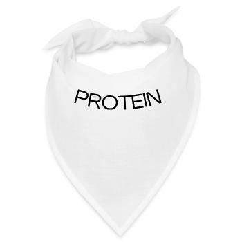 Protein Design - Bandana - Weiß - Vorne