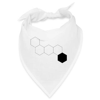 Raute - Bandana - Weiß - Vorne