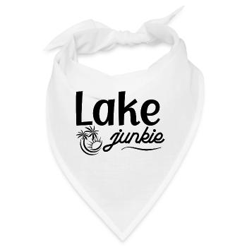 Lake Junkie - Bandana - Weiß - Vorne