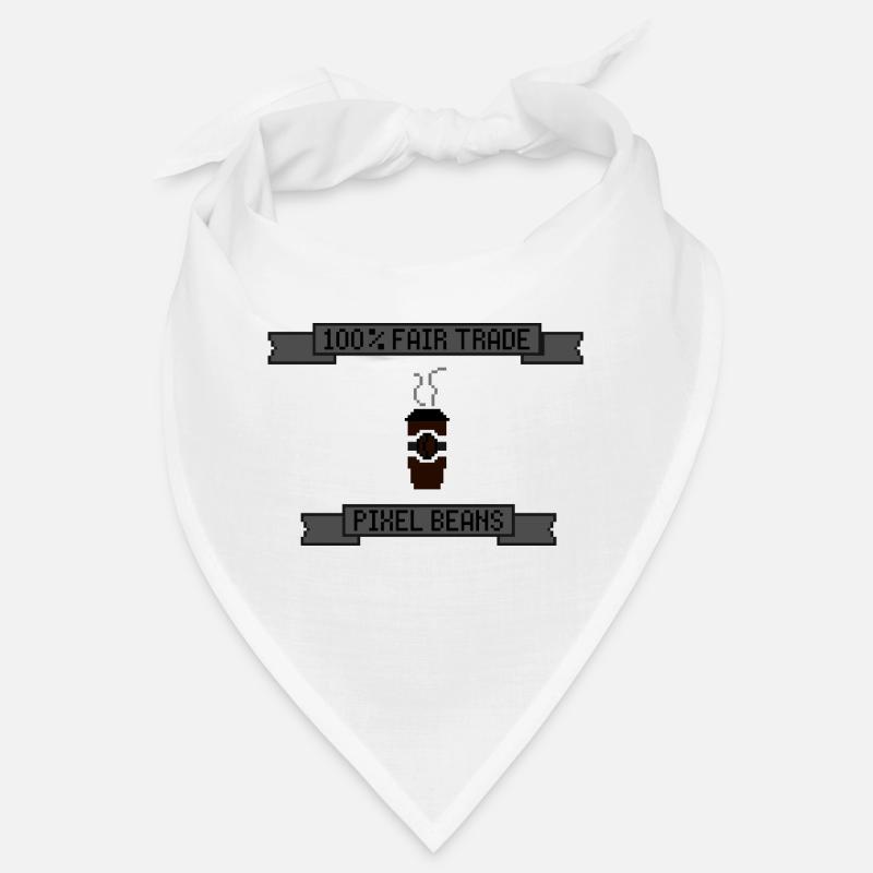 8-Bit Retro Coffee Bandana