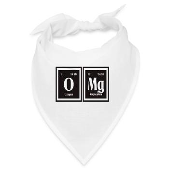 OMG | Periodensystem der Elemente - Bandana - Weiß - Vorne