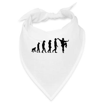 KUNG FU - Bandana - Weiß - Vorne