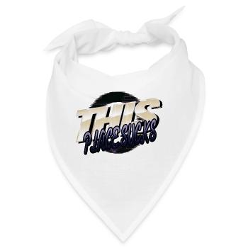 humor cool alien loving kid area51 - Bandana - Weiß - Vorne