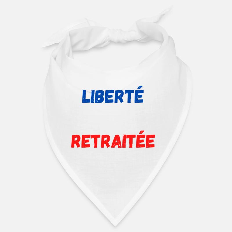 Liberté égalité retraitée Bandana