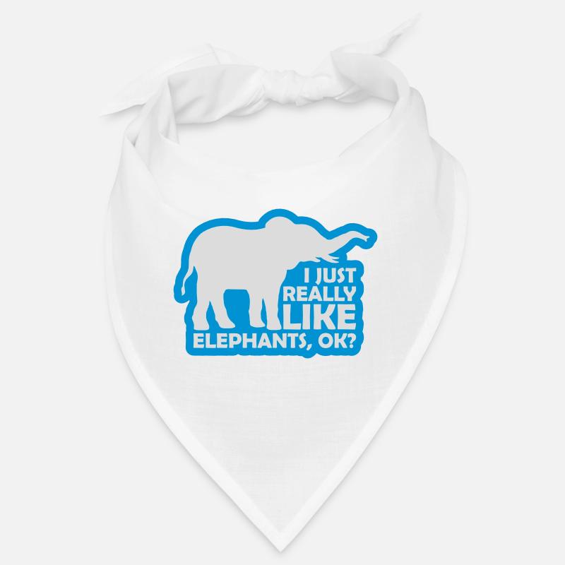 Saying really like elephants Bandana